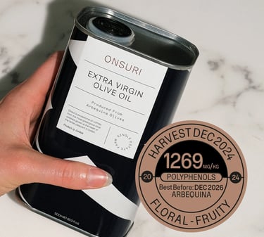 Onsuri 1269mg/kg polyphenol olive oil