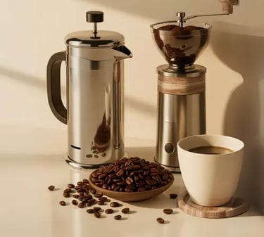 Accessoires de cafetières à piston