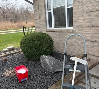 a photo of a houses front window i cleaned in windsor ontario