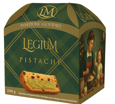 Panettone de Pistache