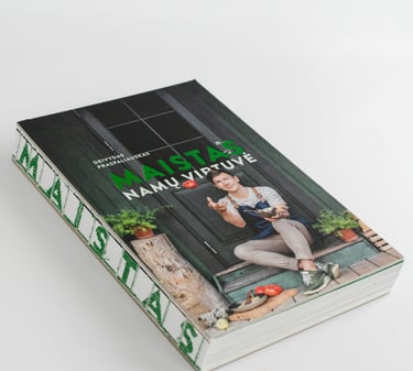 Deivydas Praspaliauskas MAISTAS Namų virtuvė receptų knyga fotografas