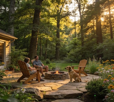 organic tick control for wooded properties