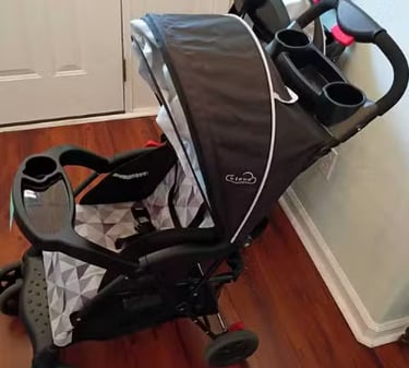 The Peterson Exchange  Set of 2 Cloud Sport Single Strollers