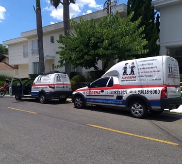 carros da suprema desentupidora