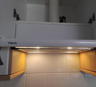 campana teka nueva con iluminacion
