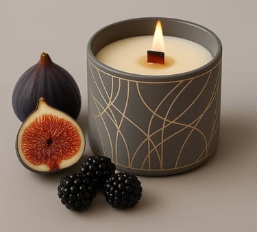 Creamic jar scented candle