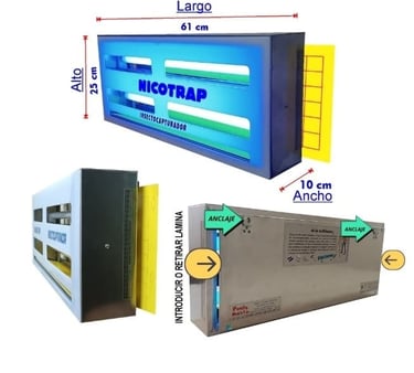 capturador de insecto nicotrap