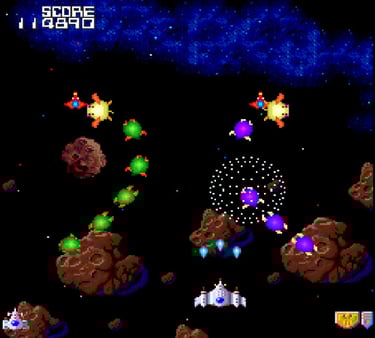Galaga '90 - Asteroid Field