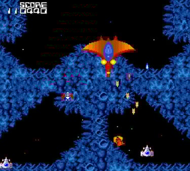Galaga '88 - First Boss