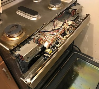 gas range repair in LA California