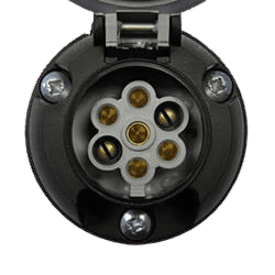 7 Pin 12/n electrics connector