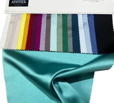 Ткань Сатен Эластан Турция 96% полиэстер 4% эластан 