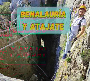 → Vía ferrata Benalauría y Atajate en Andalucía