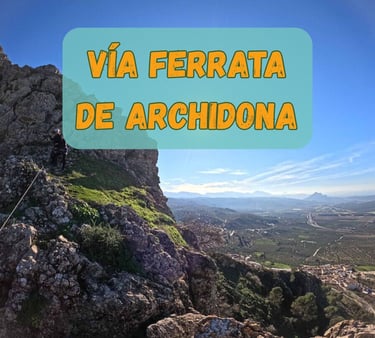 → Vía ferrata de Archidona en Andalucía