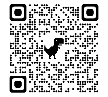 Save our QR code on your phone to bookmark our site