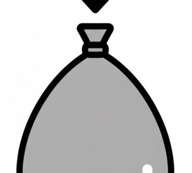 ballon with arrow pointing to knot