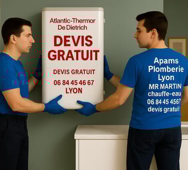 APAMS Plomberie plombier Lyon 7 Installation reparation Dépannage Urgence fuite chauffe Lyon 7