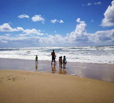 Photo d'un plage à proximité du Camping les chênes dans les Landes