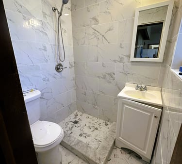 bathroom renovations and tilework