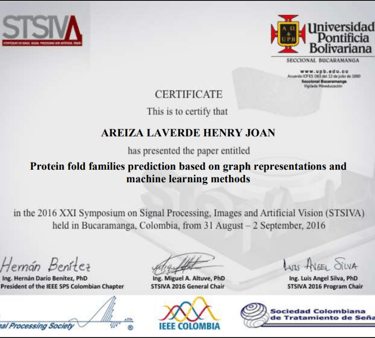 STSIVA-2016 Certificate