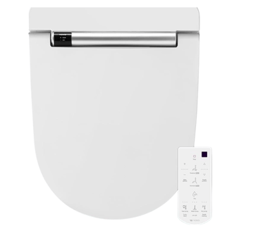 a shower toilet toilet seat with a remote control