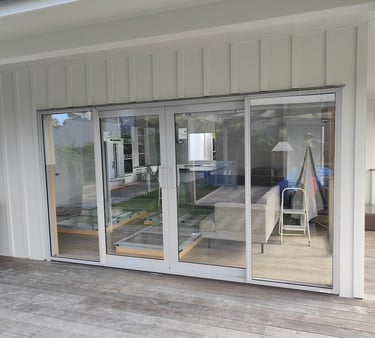 Window renovation Ranch slider CHR Builders