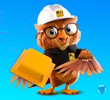 mascote 3D personagem 3D