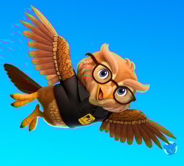 mascote 3D personagem 3D