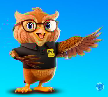 mascote 3D personagem 3D