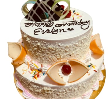 WHITE FOREST CAKE