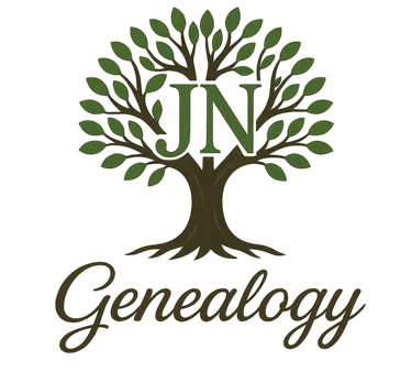 JN Genealogy logo – family tree and ancestry research services