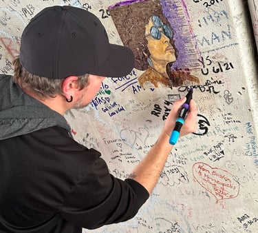 Robert Hedges Paisley Park Graffiti Tunnel