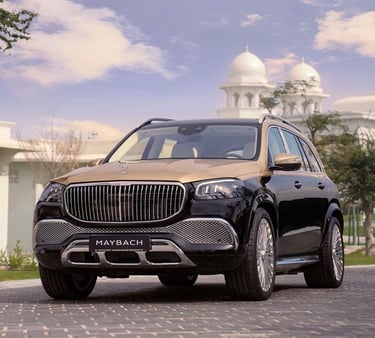 retouching photography of the maybach gls 600 car 800