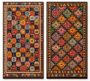 Ralli patchwork bedspreads handmade