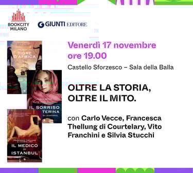 BookCity di Milano: incontro a tre con Carlo Vecce e Vito Franchini