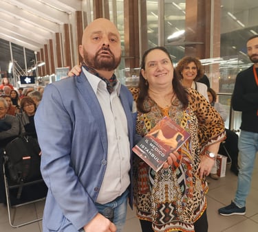 Con Martino Iannone da BorriBooks per la prima presentazione