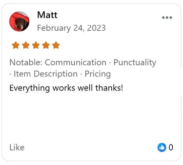 Facebook Reviews