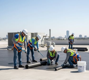 Mantenimiento, Reparación e Impermeabilización de Cubiertas - DYZ Ingeniería