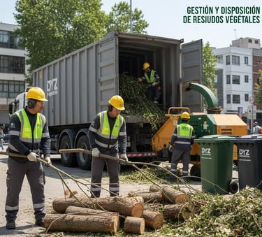 Gestión y Disposición de Residuos Vegetales - DYZ Ingeniería