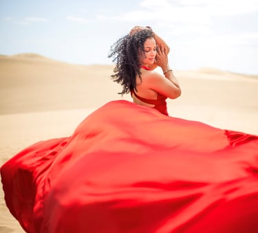 Flying Dress photography by Canary Pictures, Gran Canaria 