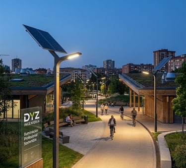 Diseño e Instalación de Iluminación Solar - DYZ Ingeniería