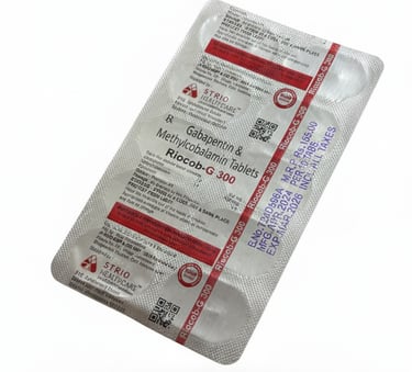 Riocob-G 300 strip - Strio Healthcare