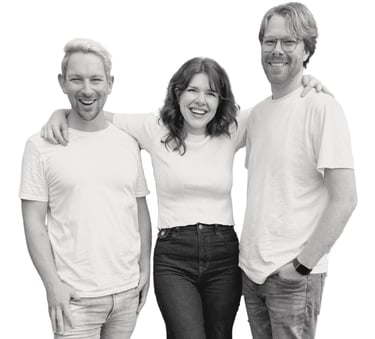 Embrace Neurodiversity Leadership Team Mark, Frances, Matt