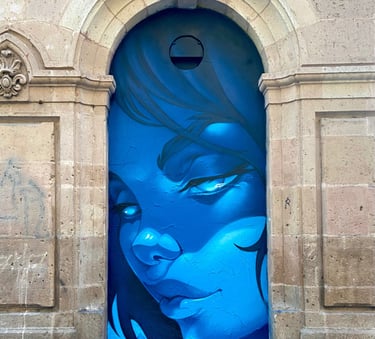 Calypso – site-specific installation at a UNESCO World Heritage site in Morelia, Mexico