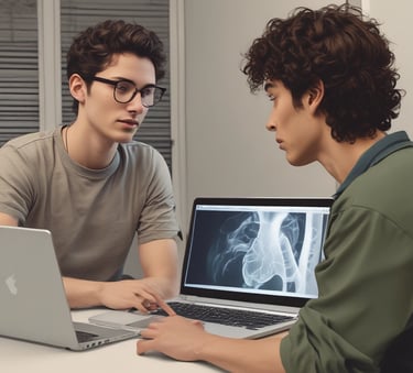A sign featuring the word 'CON' in bold, black capital letters. Beneath the text, there is Braille marked on a white background, surrounded by a dark wooden frame.