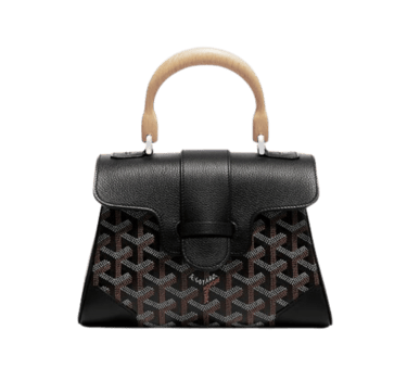 yellow app dhgate finds goyard siagon mini souple in black hand bag
