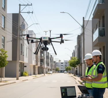Fotogrametría con Dron - DYZ Ingeniería