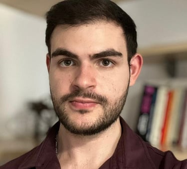 a man with a beard and a beard