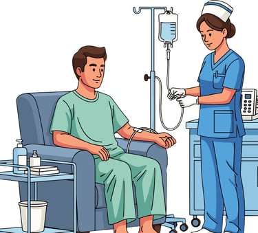 تمريض منزلي لرعاية مابعد العميات الجراحية وغيار الجروح واعطاء حقن وريد وعضل وتحت الجلد - سكن هيل"