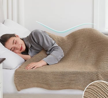 Knitted Weighted Blanket